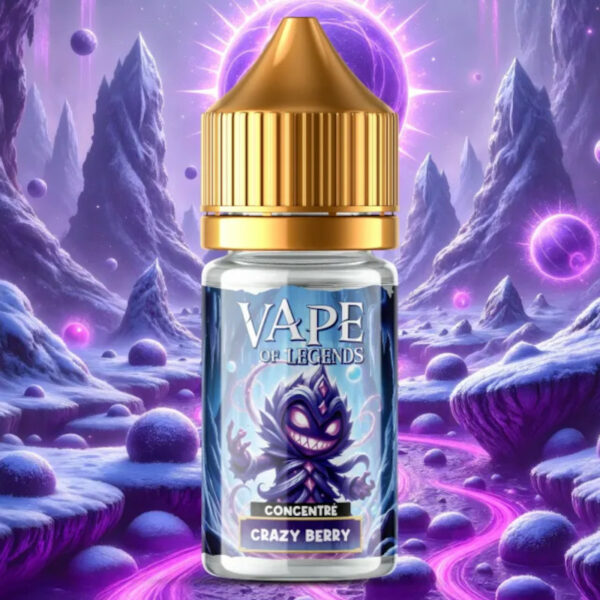 Concentré Crazy Berry Vape of Legends Levest 30 ml