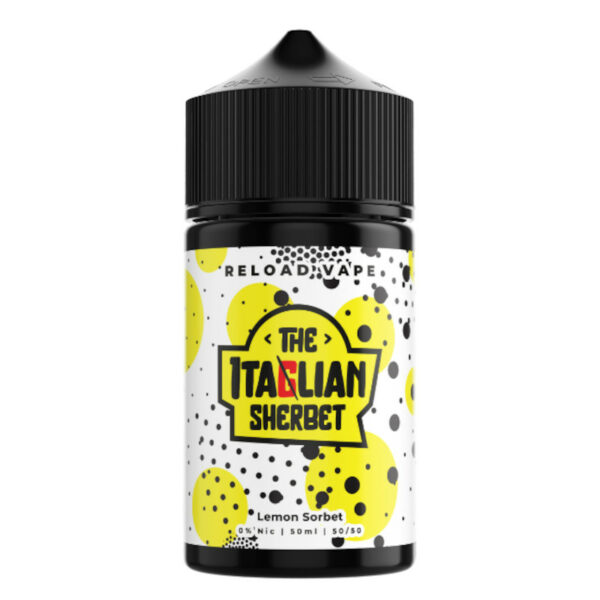Lemon Sorbet The Itaglian Sherbet Reload Vape 50ml