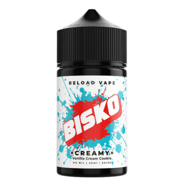 Vanilla Cream Cookie Bisko Reload Vape 50ml