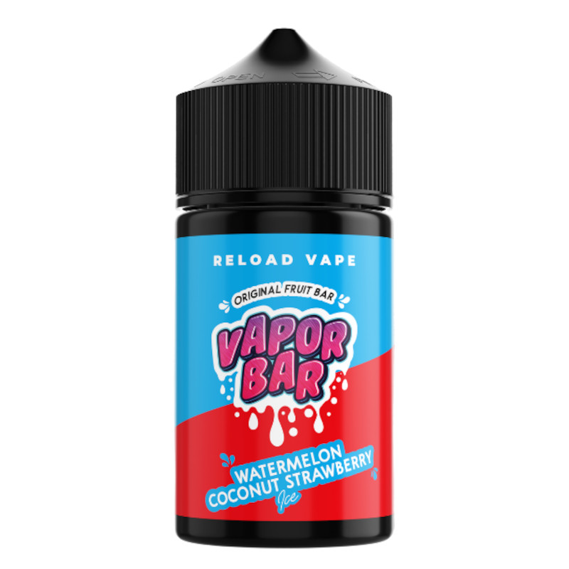 Watermelon Coconut Strawberry Ice Vapor Bar Reload Vape 50ml