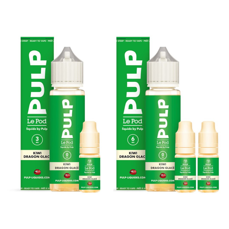 Kiwi Dragon Glacé Le Pod Liquide Pulp 60ml