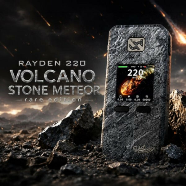 Mod Rayden 220 Volcano Stone Meteor BD Vape Rare Edition