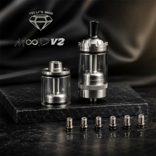 Mood V2 MTL RTA Telli's Mod 4.4 ml