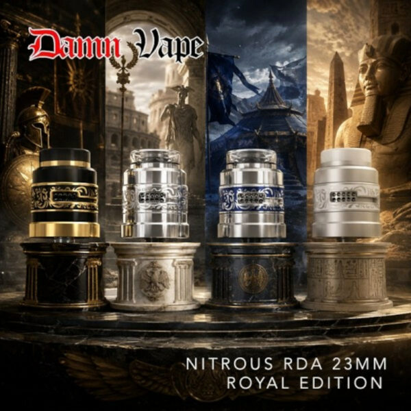 Nitrous RDA 23mm Royal Edition Damn Vape