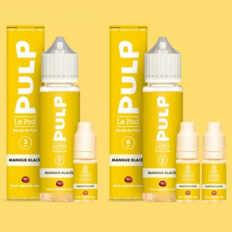 Pack Mangue Glacée Le Pod Liquide Pulp 60ml