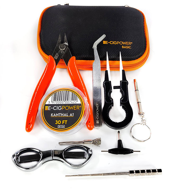 Tool Kit Basic E-Cig Power pour montages reconstructibles