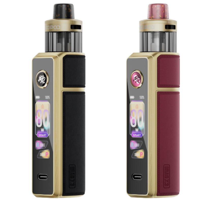 Kit Pod Drag X3 VOOPOO Édition Limitée French Riviera