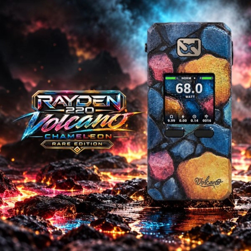 Rayden 220 Volcano Chameleon Stone BD Vape 220W