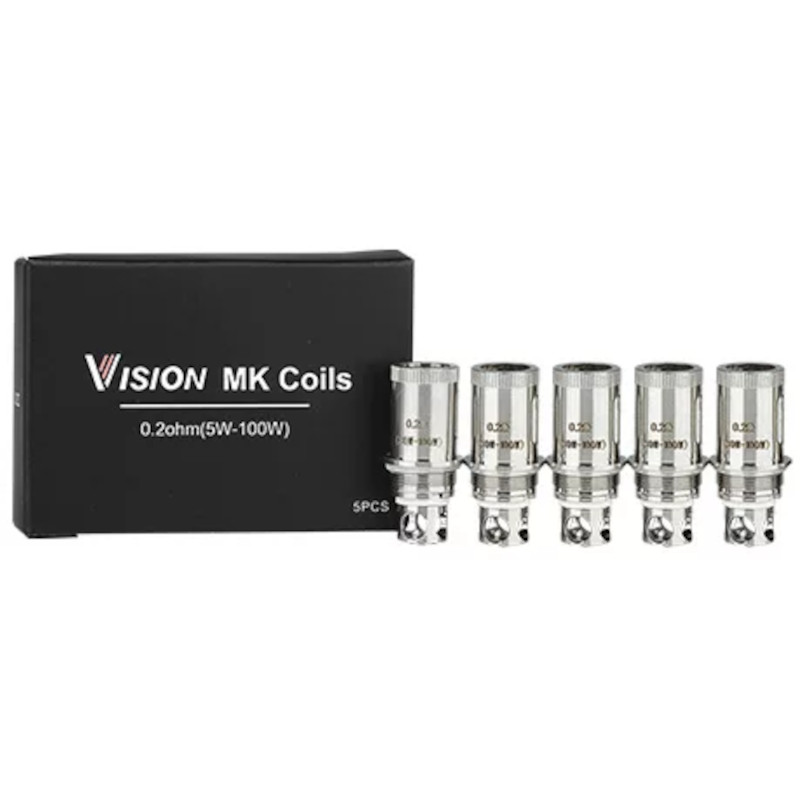Résistances MK Tank 0.2 ohm Vision par 5