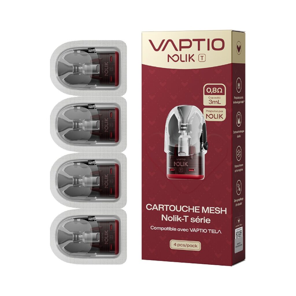Cartouche de remplacement Nolik-T Vaptio 0,80 Ohm