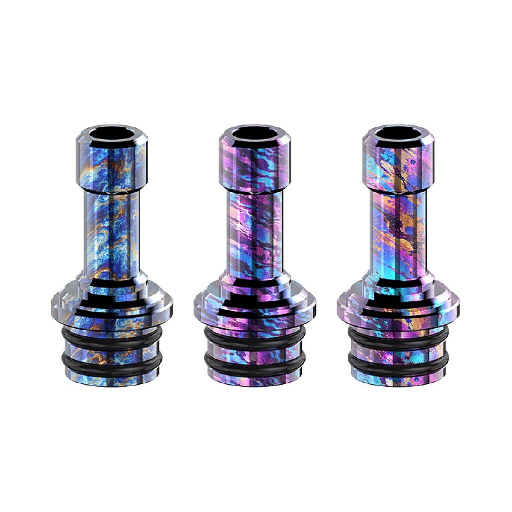 Drip Tip 510 iDot RBA Thunder Cloud Phantom Stripe