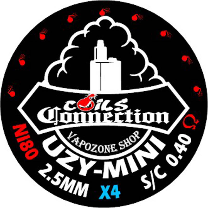UZY MINI Ni80 0.40 ohm – Coils Connection X Vapozone