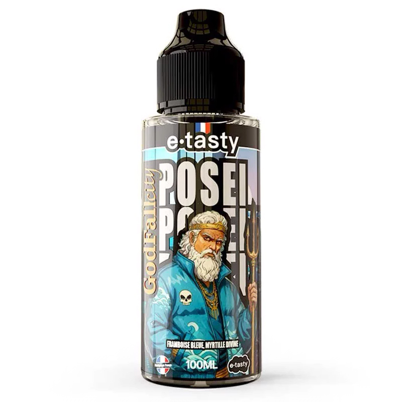 e-liquide Posei E-Tasty 100ml | Framboise bleue – Myrtille - Frais